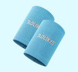 Wrist Brace Support Breathable Ice Cooling Tennis Wristband Wrap Sport Sweatband For Gym Yoga Volleyball Hand Sweat Band