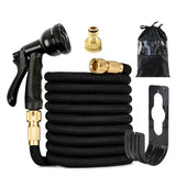 Triple expansion hose with copper-plated garden expansion tube