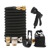 Triple expansion hose with copper-plated garden expansion tube