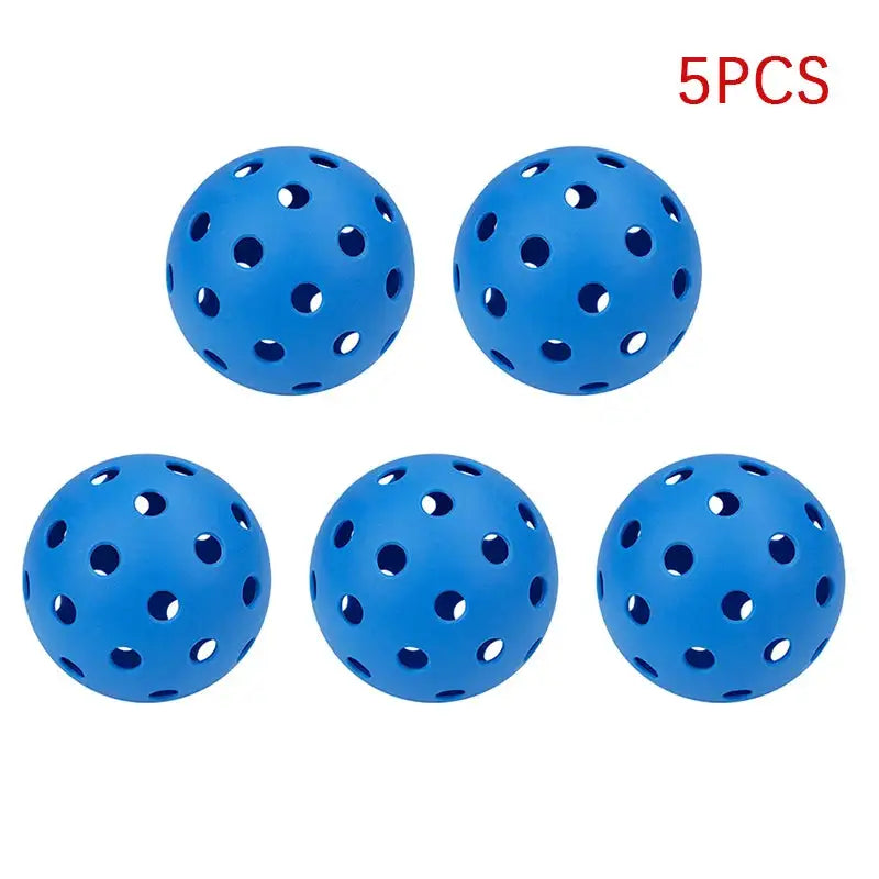 Durable Outdoor Training Pickleball Balls (5-Pack)