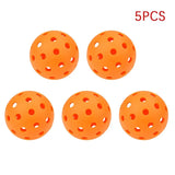 Durable Outdoor Training Pickleball Balls (5-Pack)