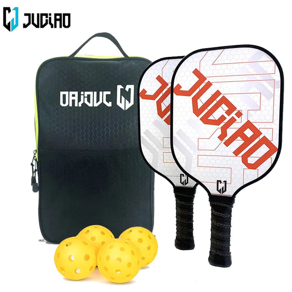 Pickleball Paddles Set with 4 Balls