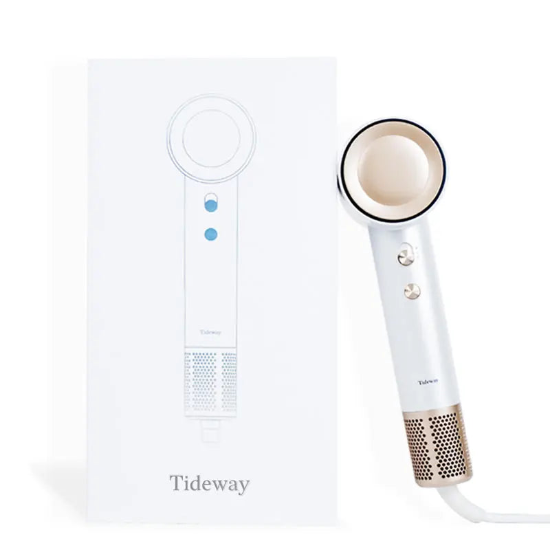 [Free Diffuser] Tideway High-Speed Hair Dryer Brushless Motor & Ionic Technology 4 Temperature Settings Thermo Control Technology Ergonomic Design [Live Only]