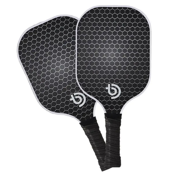 Pickleball Paddles with Carbon Fiber Surface