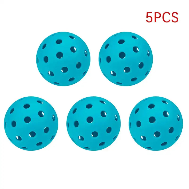 Durable Outdoor Training Pickleball Balls (5-Pack)